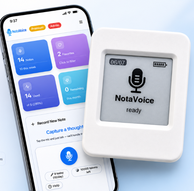NotaVoice — Voice to Text Notes